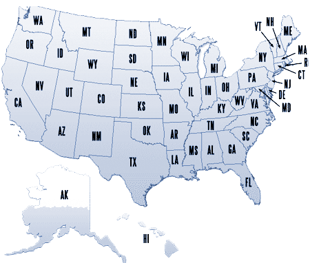 United States Image Map